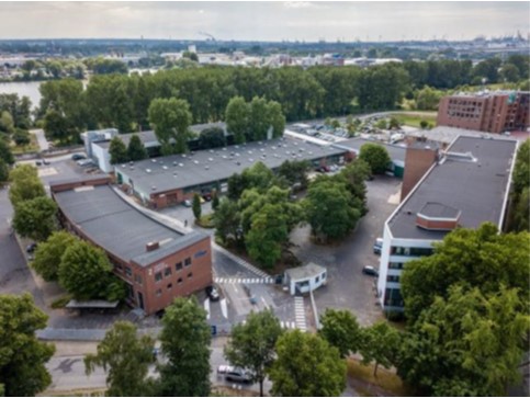 Das Bild zeigt eine Übersicht des Siemens Energy Standorts Hamburg